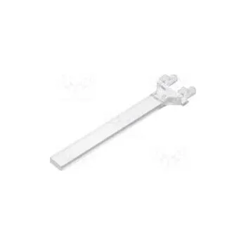 Příslušenství pro LED osvětlení Světlovod pro LED obdélníkový 2x5mm Poč.mod 1 Čelo plochý