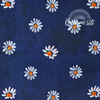 Alpenfleece Kopretiny na jeans (E) 0,47m/ks (Hebký hřejivý warmkeeper)