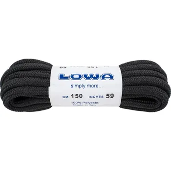 LOWA Tkaničky do bot 150 cm, černé