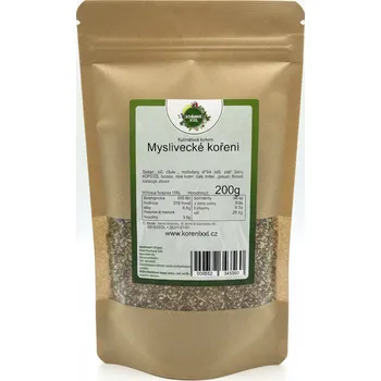 Koření Koření XXL Myslivecké koření - směs na zvěřinu Hmotnost: 200 g