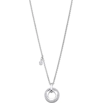 Náhrdelník Dámský ocelový náhrdelník kroužek se zirkony | Kvalitní zpracování | Ověřeno 1000+ zákazníky | Náhrdelník pro ženy | Dámské šperky | ROMERO chirurgická ocel, zirkony