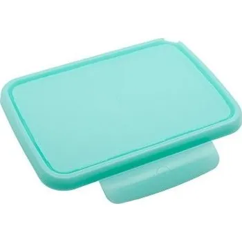 Svačinový box Zdravá sváča - Víčko tyrkys 571