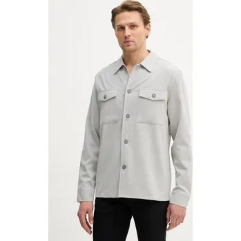 Pánská košile Košile Lindbergh 30.305044 šedá 09X, vel. L