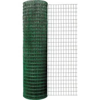 Pletivo KOVIAN, s.r.o. Svařované pletené síto se zeleným PVC obalem, ø pletiva: 1.05mm, ø pletiva s PVC: 1.45mm, oko: 19x19mm, celkový rozměr: