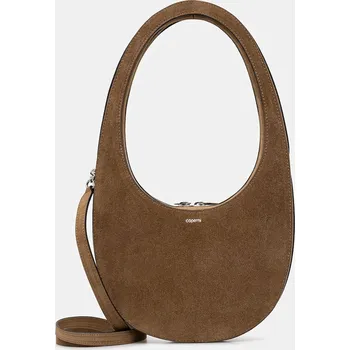 Semišová kabelka Coperni Swipe COPBA38F6049 hnědá 88X, vel. ONE SIZE