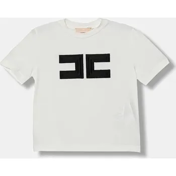 Dívčí tričko Dětské tričko Elisabetta Franchi EFTS262.0.JE006.98.128 béžová 02A, vel. 104