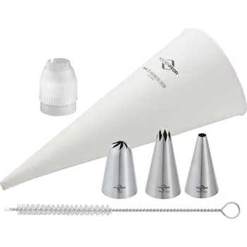 Cukrářský sáček Kuchenprofi nylonový s 3 tryskami a adaptérem 35 cm