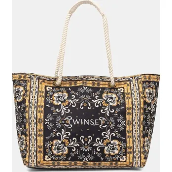 Kabelka Bavlněná kabelka Twinset 261LB7BJJ námořnická modř 59X, vel. ONE SIZE