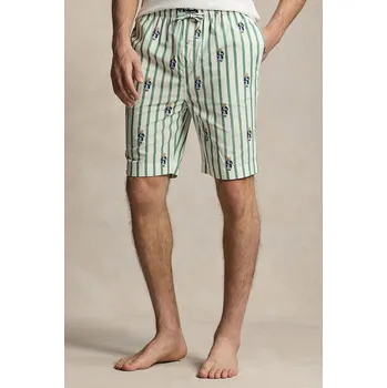 Pánské pyžamo Bavlněné pyžamové šortky Polo Ralph Lauren 714899636 béžová 01X, vel. L