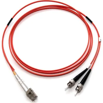 Počítač XtendLan FO patch LC-ST 2m 62,5/125 duplex, LS0H FOP-LCST-D-2-625