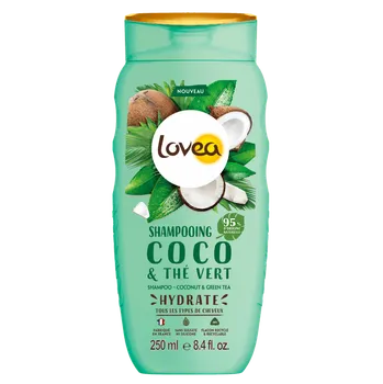 Šampon LOVEA Shampooing Coco & Thé Vert Šampon pro všechny typy vlasů, 250 ml