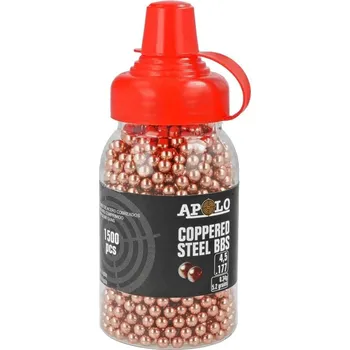 Diabolka Broky měděné BBs APOLO cal.4,5mm 1500ks