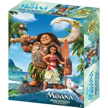 Puzzle Disney PRIME 3D PUZZLE - Moana 500 ks