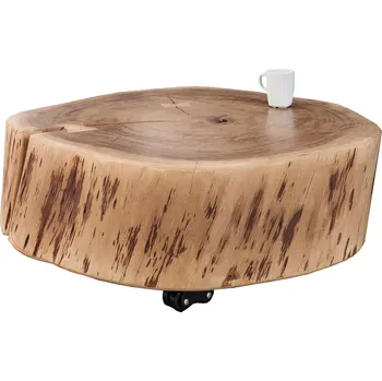 Konferenční stolek Konferenční stolek GOA 60cm s kolečky z akáciového dřeva