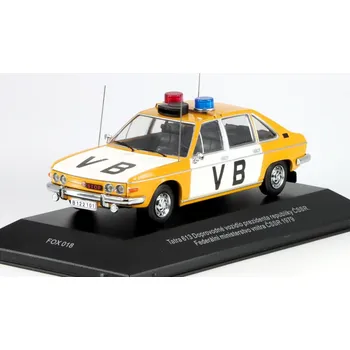 autíčko Tatra 613 VB Doprovodné vozidlo prezidenta republiky ČSSR 1979 - FoxToys Tatra 613 VB - kovový model