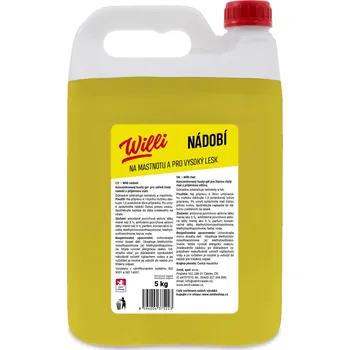 Mycí prostředek Prostředek na nádobí Willi - 5 kg