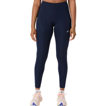 Dámská móda Legíny ASICS ROAD HIGH WAIST TIGHT 2012c968-400 Velikost S