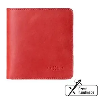 Peněženka Fixed Kožená peněženka Classic Wallet z pravé hovězí kůže, červená