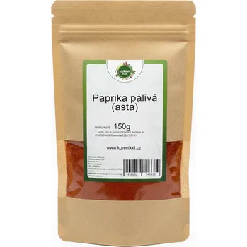 Koření XXL Paprika červená pálivá mletá Hmotnost: 150 g