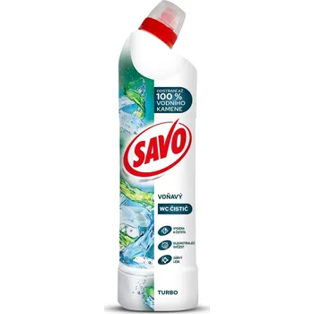 WC čistič Čisticí WC gel Savo - turbo, 700 ml