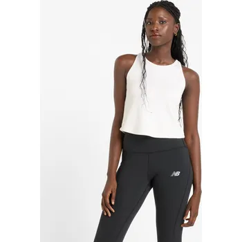 Dámské tričko New Balance WT51551LIT – bílé