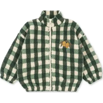 Chlapecká bunda Dětská bunda Konges Sløjd JODY TEDDY JACKET GRS KS104868.PPY2 zelená 79X, vel. 98