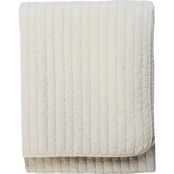 Přehoz na lůžko Bavlněný přehoz Madam Stoltz 130 x 180 cm S19QBC044ST béžová 01X