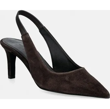 Dámské lodičky Semišové lodičky Furla Essential Slingback YK44FSN.C10000.3388S hnědá 89X, EUR 36