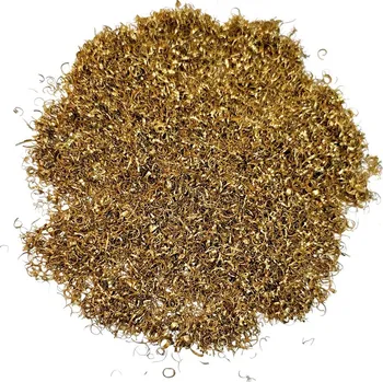 Železné špony pro výrobu orgonitů zlato-hnědé jemné 100 g