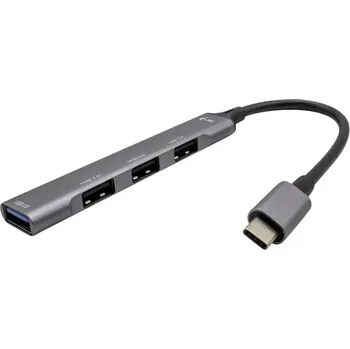 USB hub i-tec USB 3.0 Metal pasivní 4 portový HUB