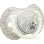 LOVI Šidítko silikonové Buddy Bear hnědá 3-6m