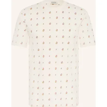 Pánské tričko Scotch & Soda Pánské Tričko, krémová / tmavě červená / zelená, S