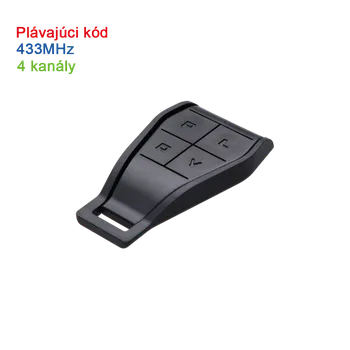 Dálkový ovladač vrat Key Automation S.r.l. Limitovaná edice - vysílač 4kanálový, 433 MHz, plovoucí kód