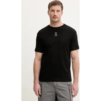 Pánské tričko Bavlněné tričko Armani Exchange XM002072.AF19963 černá 99X, vel. XL
