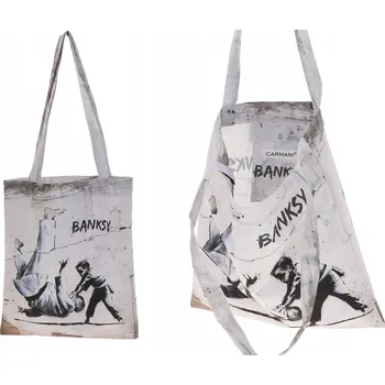 Nákupní taška Carmani šedá