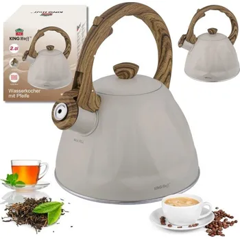 King Hoff Čajová konvice 2L KH-1998, BEIGE, indukce, mat