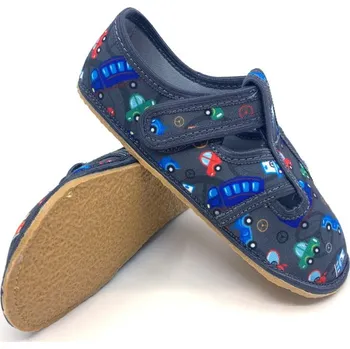 Chlapecké bačkory Barefoot bačkory Anatomic Auta B 32, Vnitřní délka boty: 20,3 cm, Vnitřní šířka boty: 7,8 cm