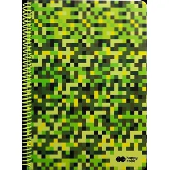Sešit Sešit B5 s linkami Happy Color, 80 listů