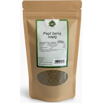 Koření XXL Pepř černý - mletý Hmotnost: 200 g