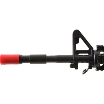 Krytka na ústí hlavně plastová ČERVENÁ