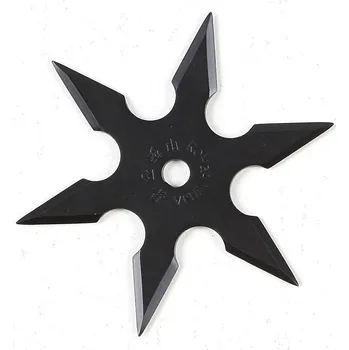 Vrhací hvězdice Hvězdice NINJA černá 6 cípů