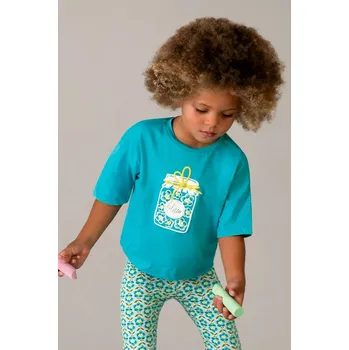 Oblečení a móda Dětské bavlněné tričko Mayoral 3016.6K.Mini.PPY2 modrá 55X, vel. 134