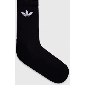 Pánské ponožky Ponožky adidas Originals 3-pack IJ5613 černá 99X, vel. 46/48