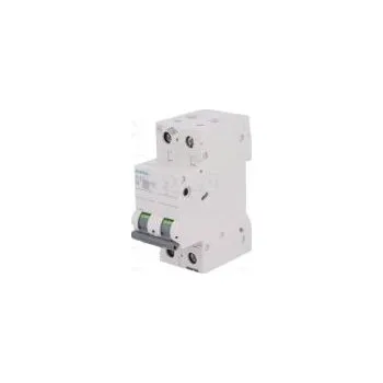 Jistič Jistič 400VAC Ijmen 2A Póly 2 DIN Průběh C 6kA IP20 5SL6