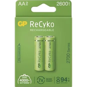 Článková baterie Nabíjecí baterie GP ReCyko AA,HR6,2 600 mAh,2 ks