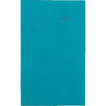 Diář Týdenní kapesní diář 2025 Viva - tyrkysový