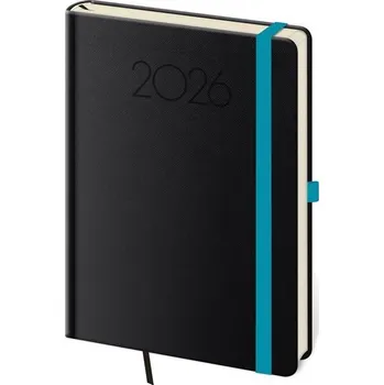 Diář Týdenní diář 2026 New Praga - A5, černý