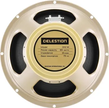Aparatura pro kytaru Celestion G12M-65 Creamback 16 Ohm Kytarový / Baskytarový reproduktor 16 Ohm (Jako nové)