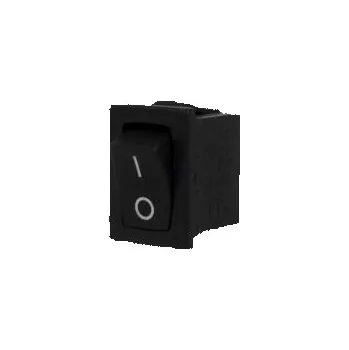 vypínač ROCKER SPST pol 2 OFF-ON 3A/250VAC černá není 35mΩ -30÷80°C