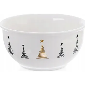 Porcelánová vánoční miska STROMEČEK 13,5 cm, 560 ml